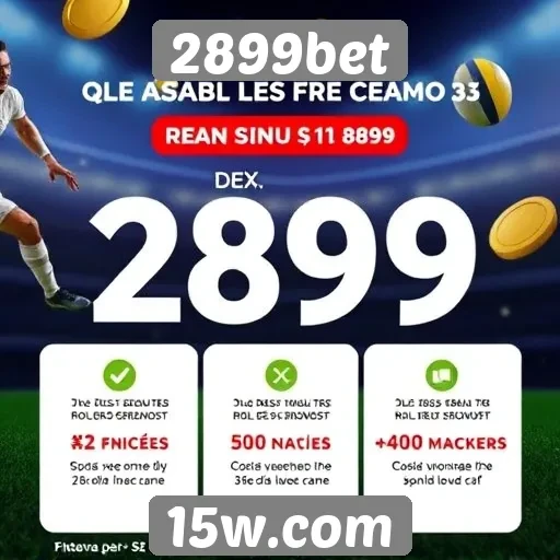Como funciona o sistema de bônus do 2899bet